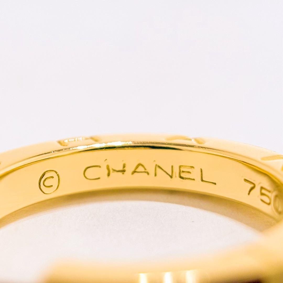 ⚪︎CHANEL シャネル シグネチャー リング YG750 5.4g 10号 - メルカリ