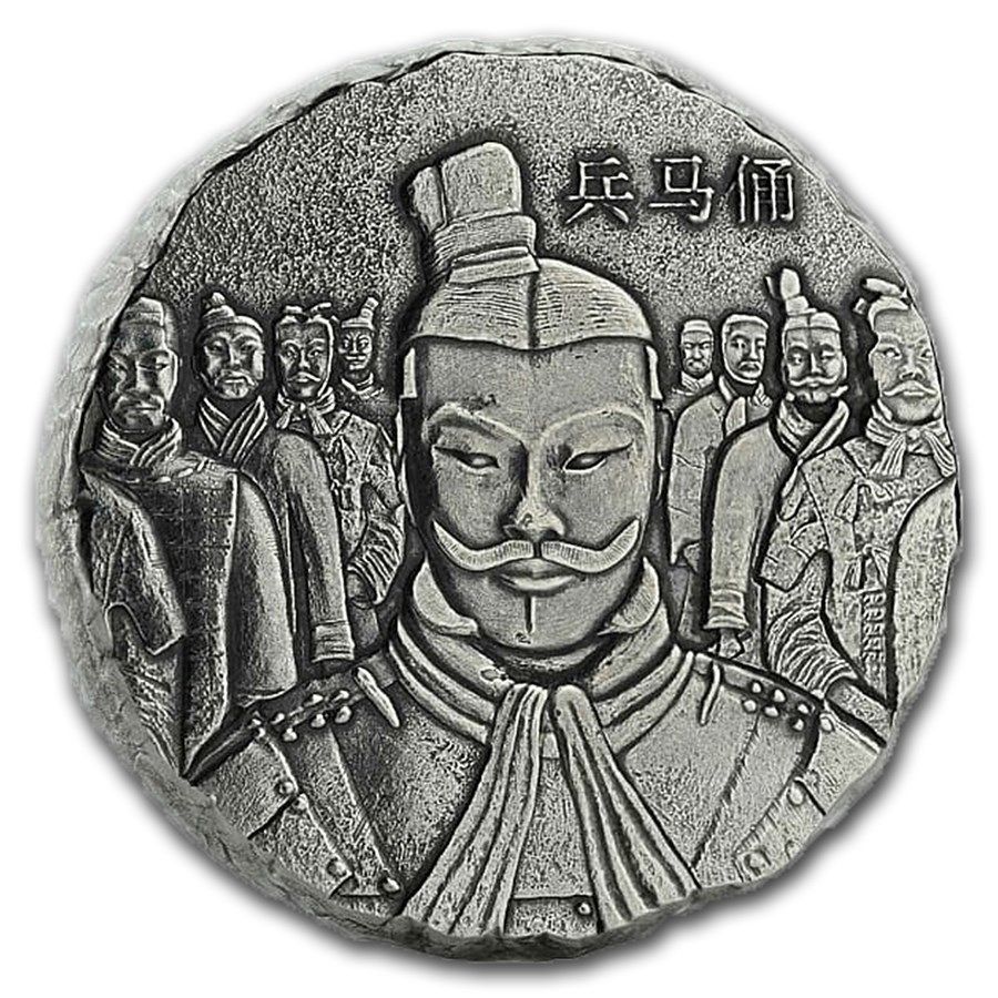 保証書付き] 2018年 (新品) フィジー「中国秦始皇帝・兵馬俑