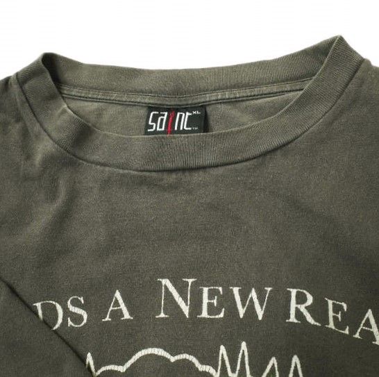 SAINT MICHAEL セントマイケル 21SS 日本製 VISION SS TEE ヴィジョンT 
