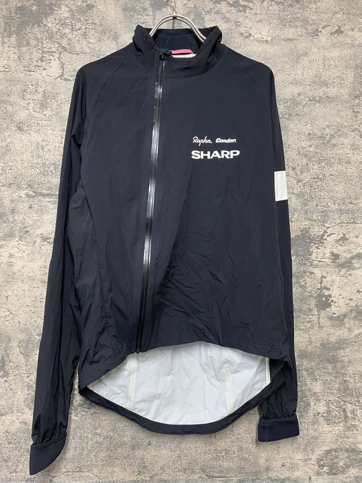 JM218 ラファ Rapha Condor SHARP RAIN JACKET 長袖 レインジャケット 黒 サイズ不明