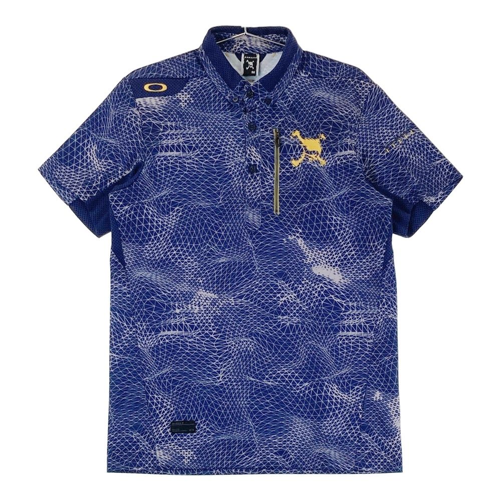 Oakley ナイロンポロシャツ Mサイズ カモフラージュ サイズ：M OAKLEY