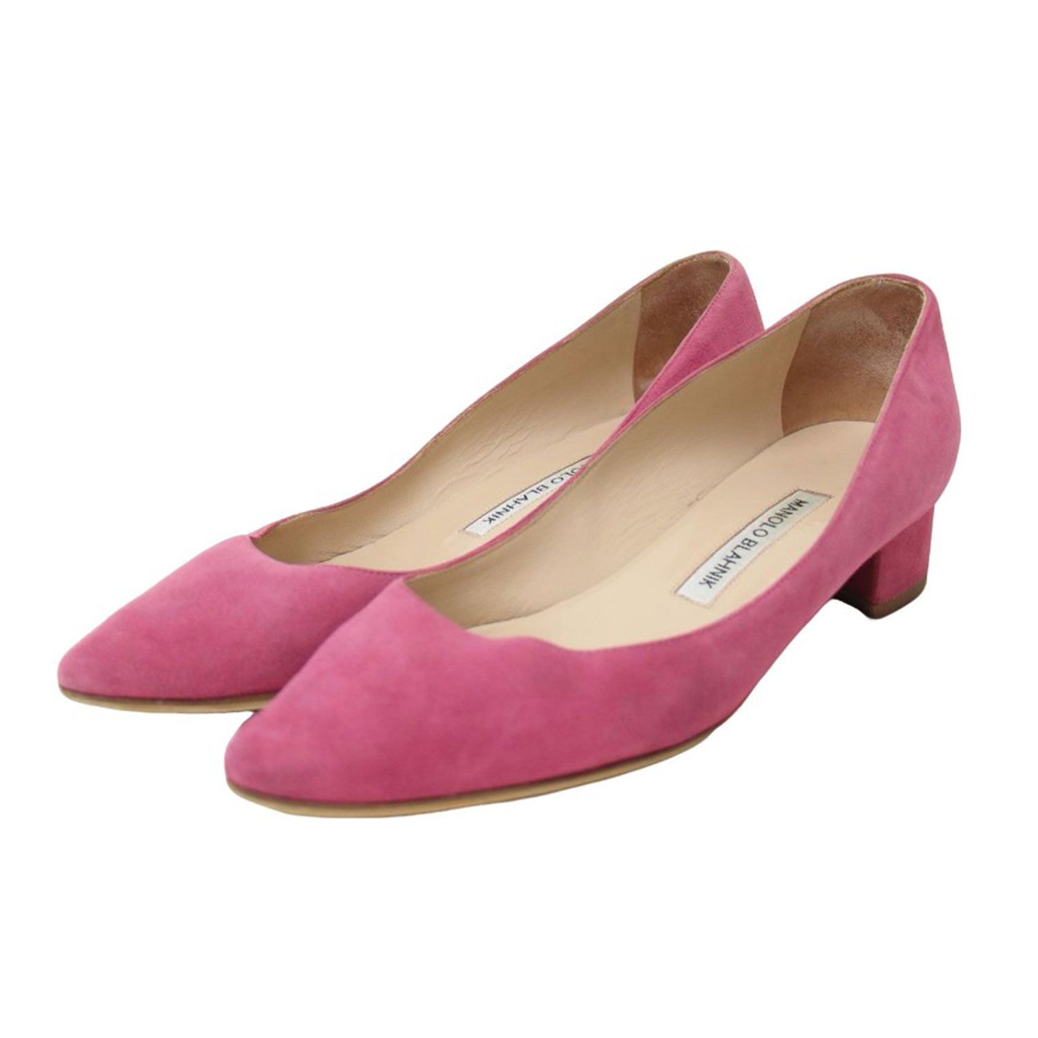 MANOLO BLAHNIK マノロブラニク　フラット　37.5 MANOLO BLAHNIK マノロブラニク ハンギシフラット 37.5