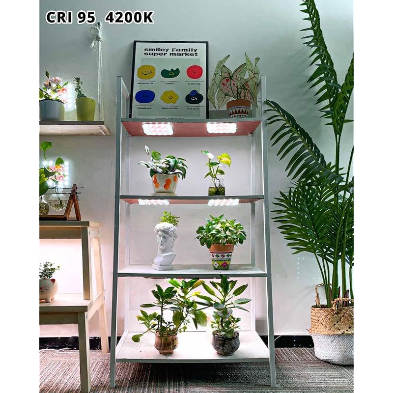 DOMMIA植物育成ライト 調光 な植物育成 led 光学レンズ付き全スペクトル タイマー付き植物用ト アダプター付きUSB育成 植物 led 1