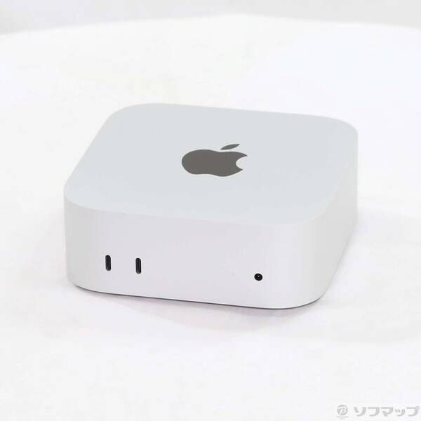 〔展示品〕 Mac mini Late-2025 MCX44J A Apple M4 Pro 12コアCPU_16コアGPU 24GB SSD512GB シルバー 〔macOS v15.5〕 377