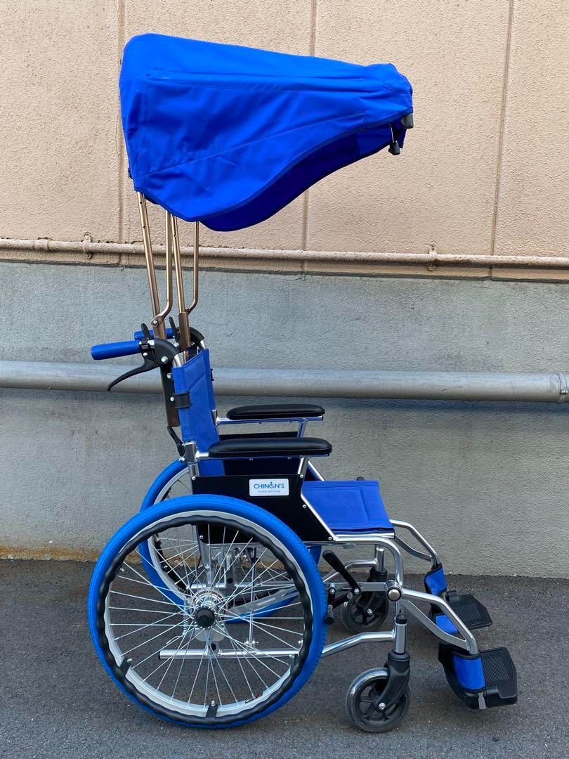 折りたたみ傘付き車いす パレット