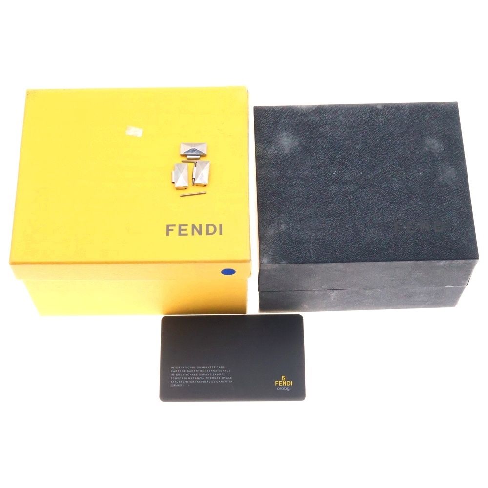 FENDI フェンディ　バングル　ゴールド Fendi Gold FF Bracelet ○ Labellov ○ Buy and Sell Authentic