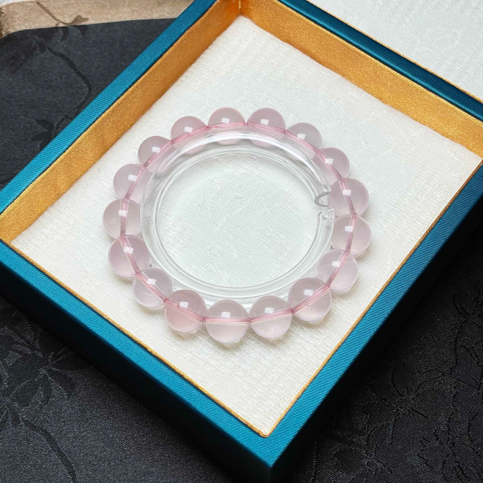 【宝瓶天珠 菩提天珠】赤天珠 お守り アレルギー対応 スピネル 水晶 ブレスレット（宝瓶天珠）- パワーストーンショップ「GOOD