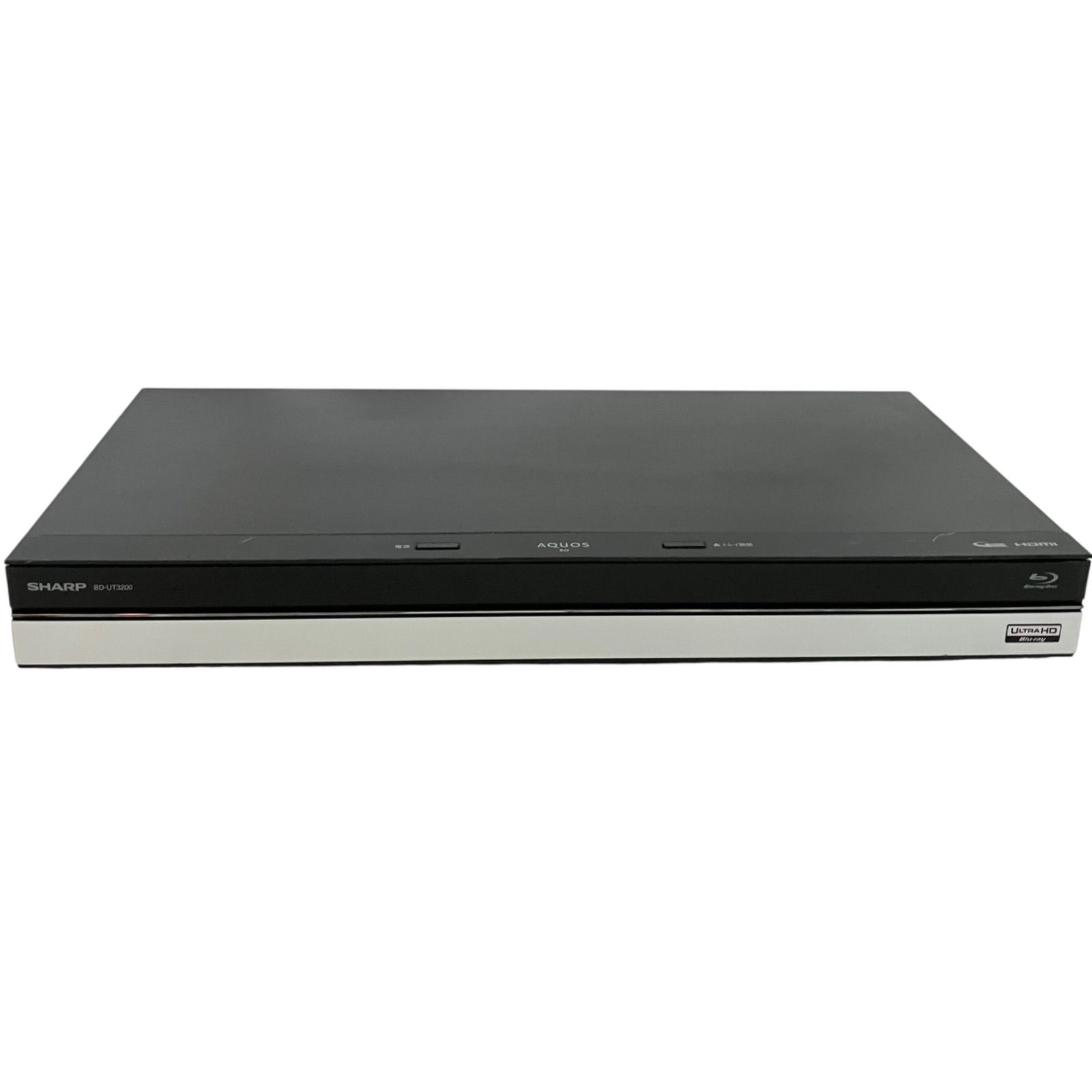 SHARP AQUOS 3番組同時録画 3TB ブルーレイレコーダー BD-UT3200
