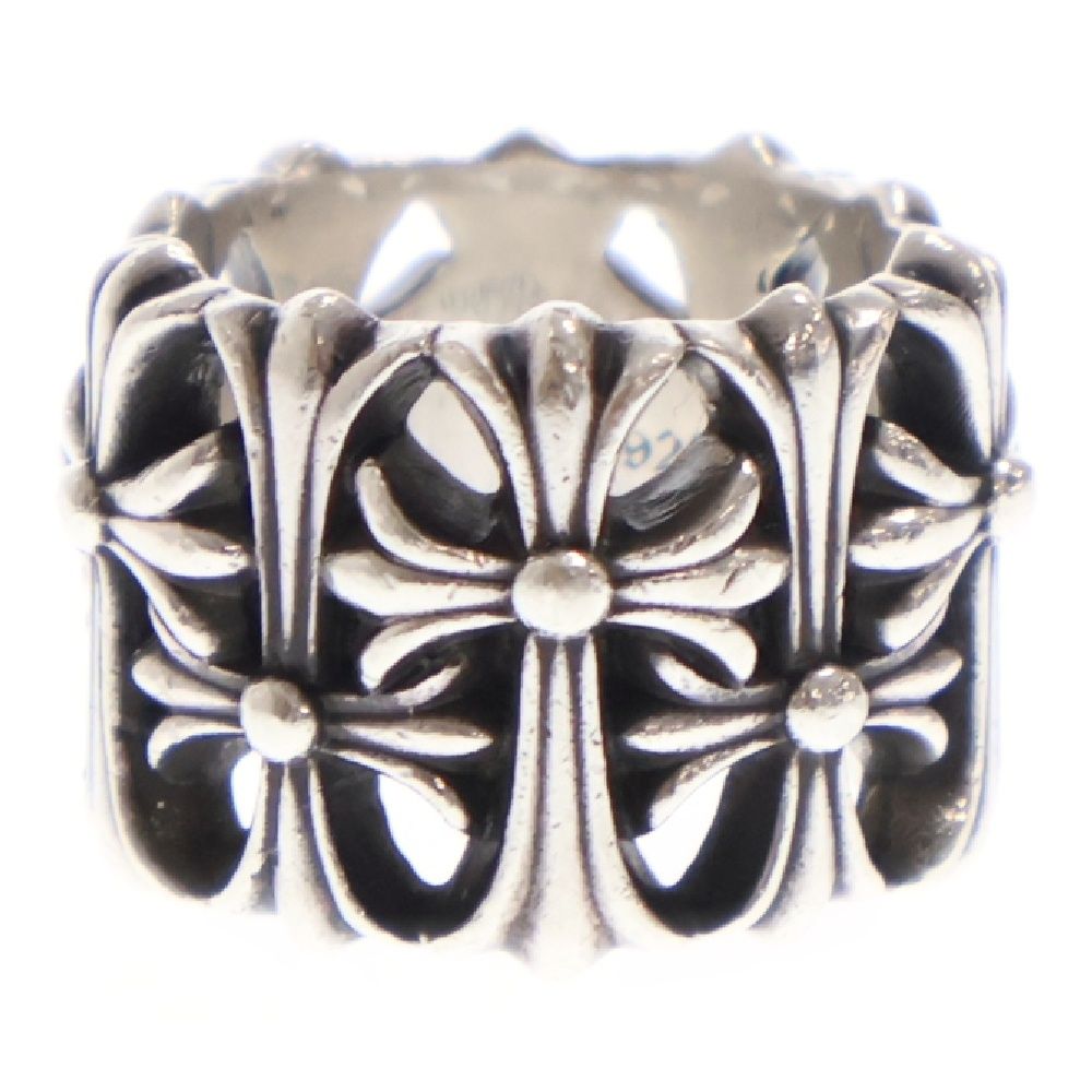 り*く様 CHROME HEARTS セメタリークロスリング16号 CHROME HEARTS (クロムハーツ) CEMETERY セメタリークロス シルバー
