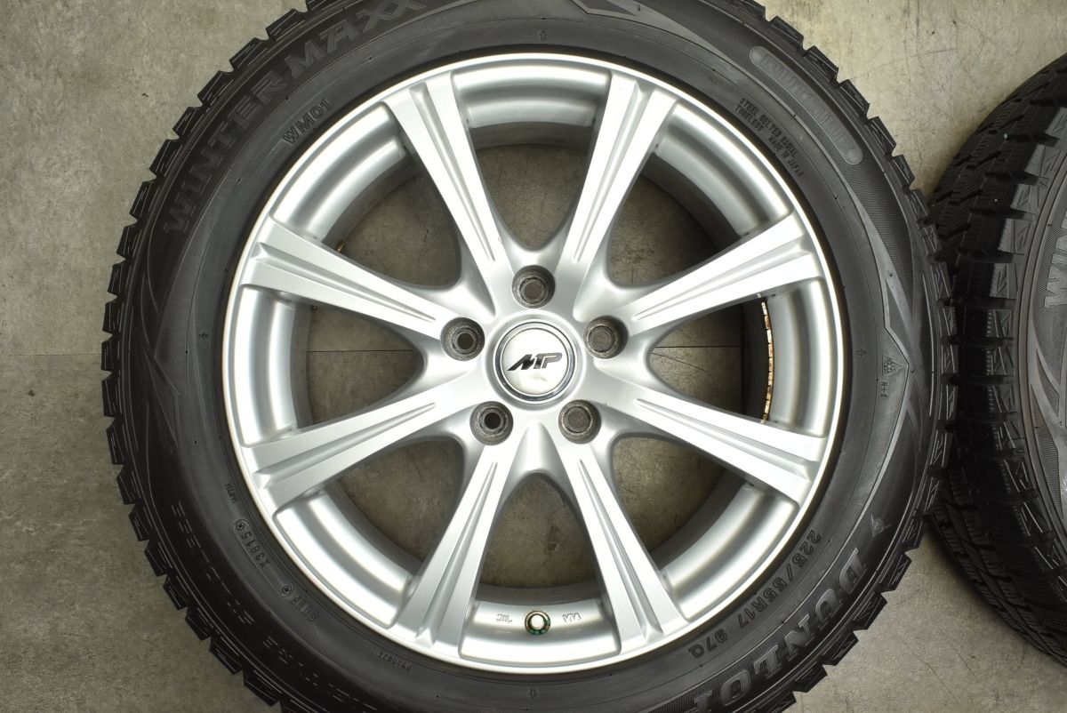 新品 アルファード アテンザ 225/55R17 Y/H AW21 ディレット M10 17インチ 7.0J +40 5/114.3 オールシーズンタイヤ ホイール 4本SET 新品 アルファード アテンザ 225&frasl;55R17 17インチ 4S AW21 DEAN クロス
