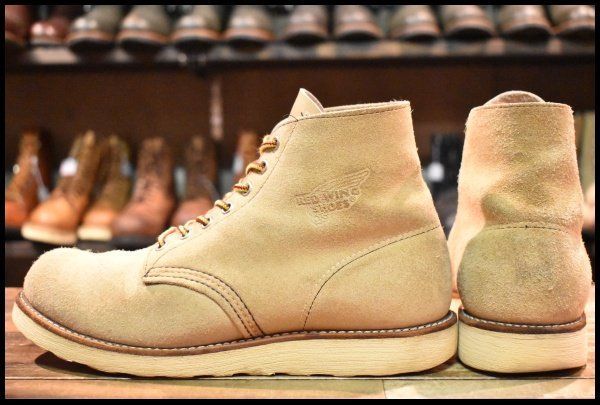 7.5E 04年 レッドウィング 8167 スエード アイリッシュセッター ホーソーンアビレーンラフアウト ブーツ redwing HOPESMORE FJ160 NICORILABO_COM