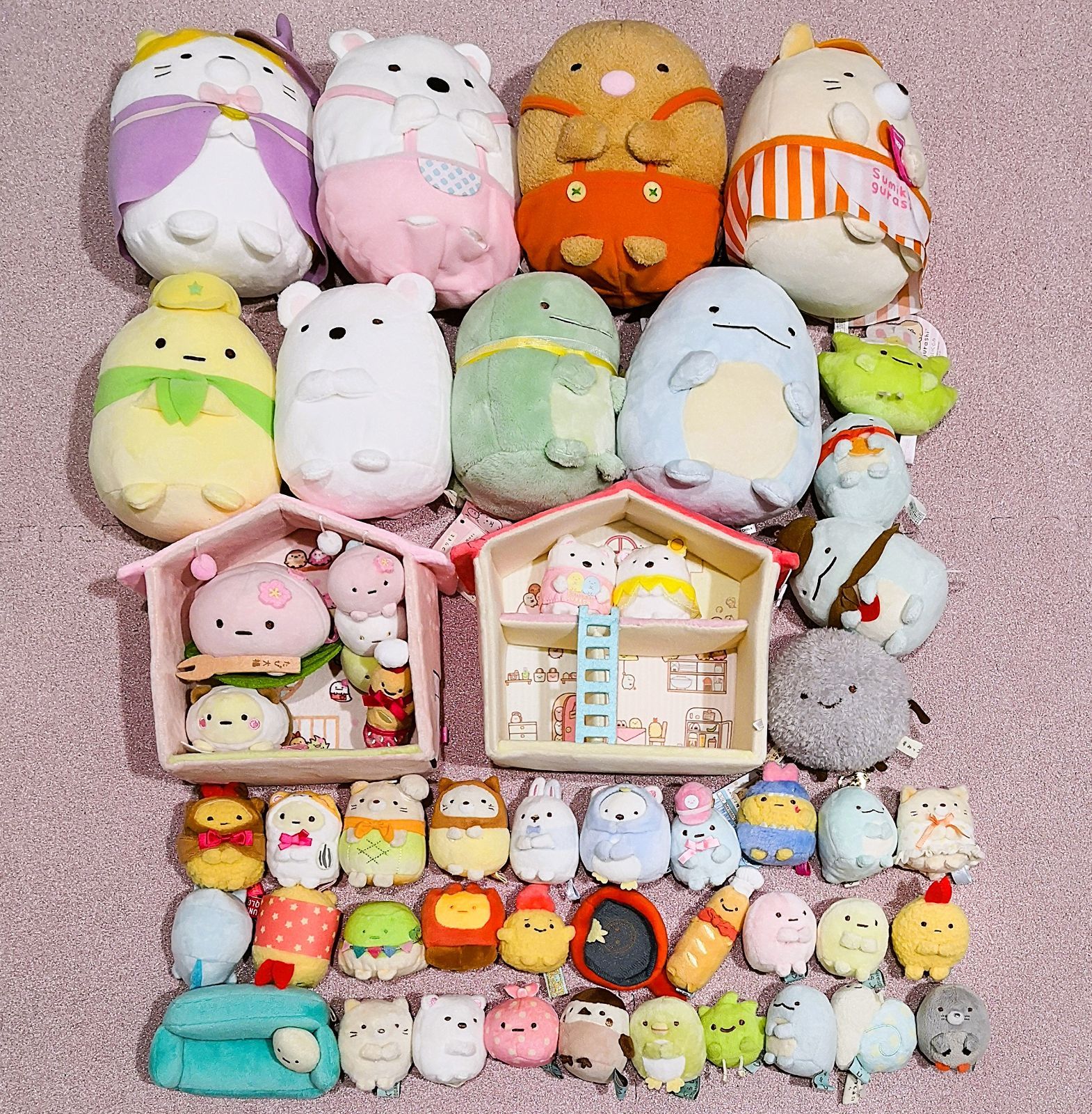 すみっコぐらし　ぬいぐるみ【2点まとめ売り】 SG026 すみっコぐらし ぬいぐるみ まとめ売り 50体セット - メルカリ