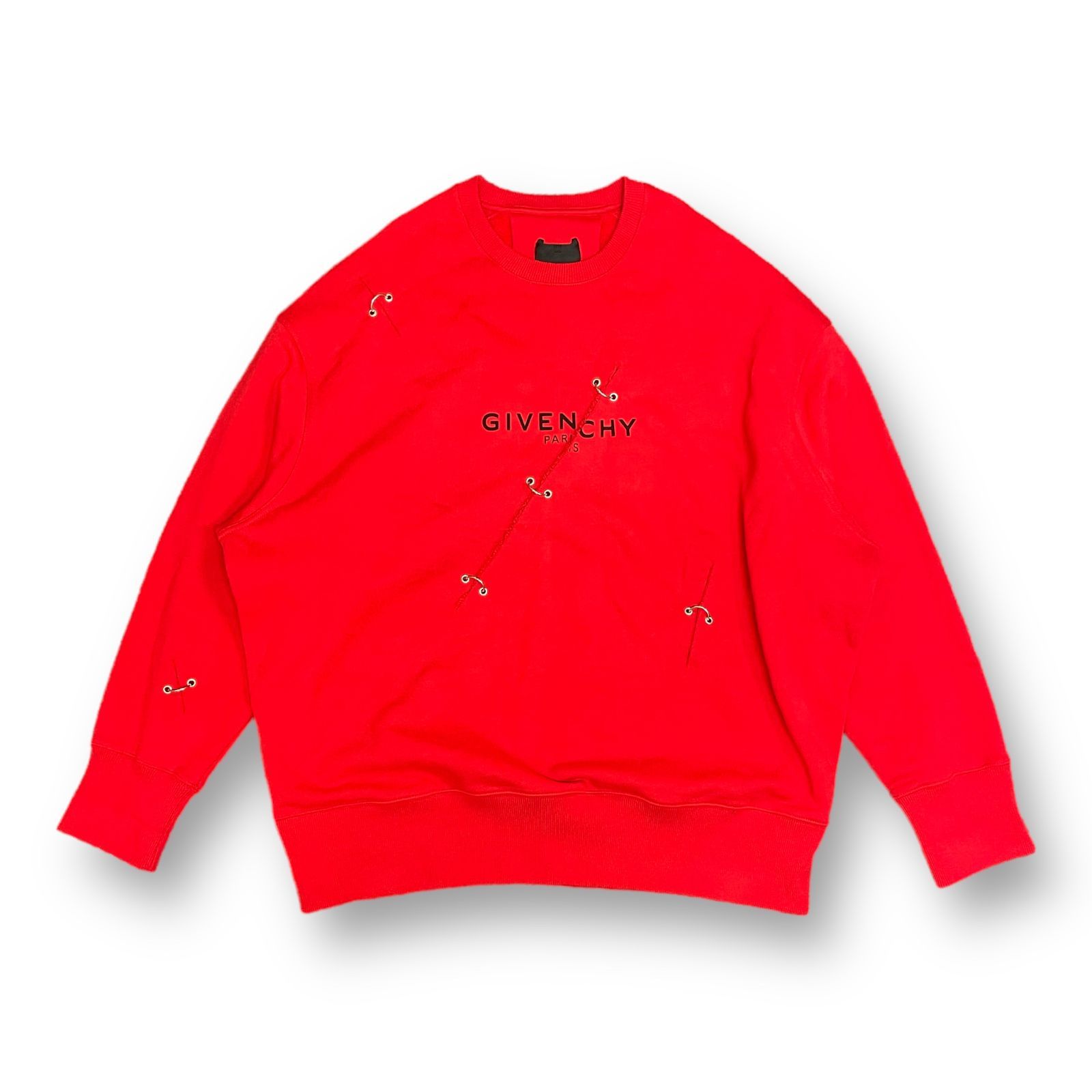 国内正規 GIVENCHY メタル ディテール オーバーサイズ スエット 
