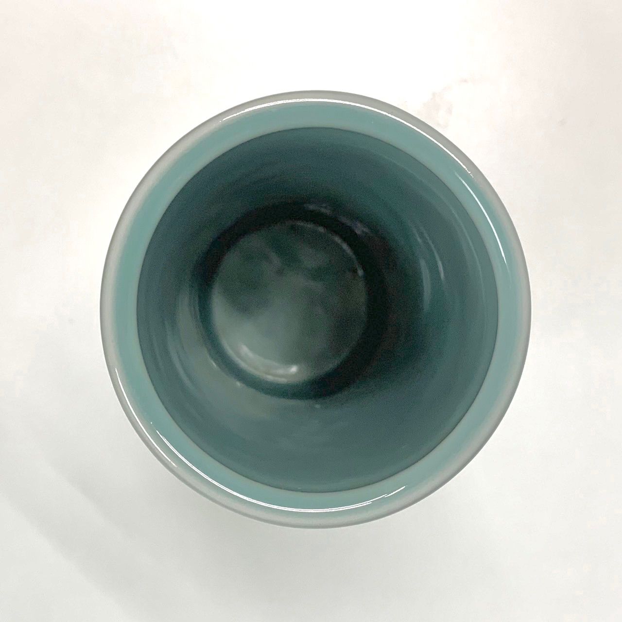 新品未使用⭐️砥部焼 吉山窯 青磁寸筒】 筒花入れ 花瓶 高さ約