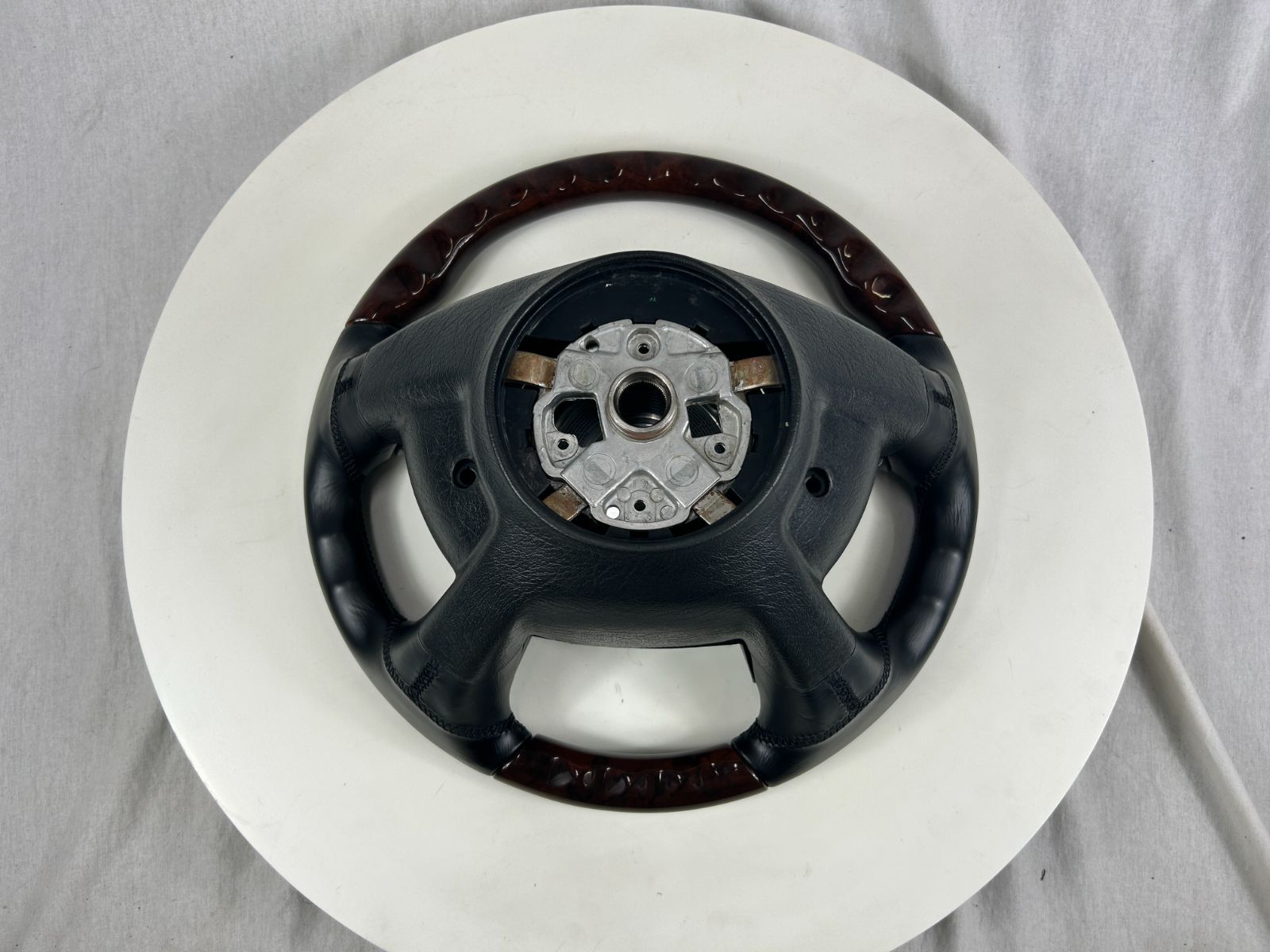 メルセデスベンツ Mercedes-Benz W129 純正ステアリング ウッド調