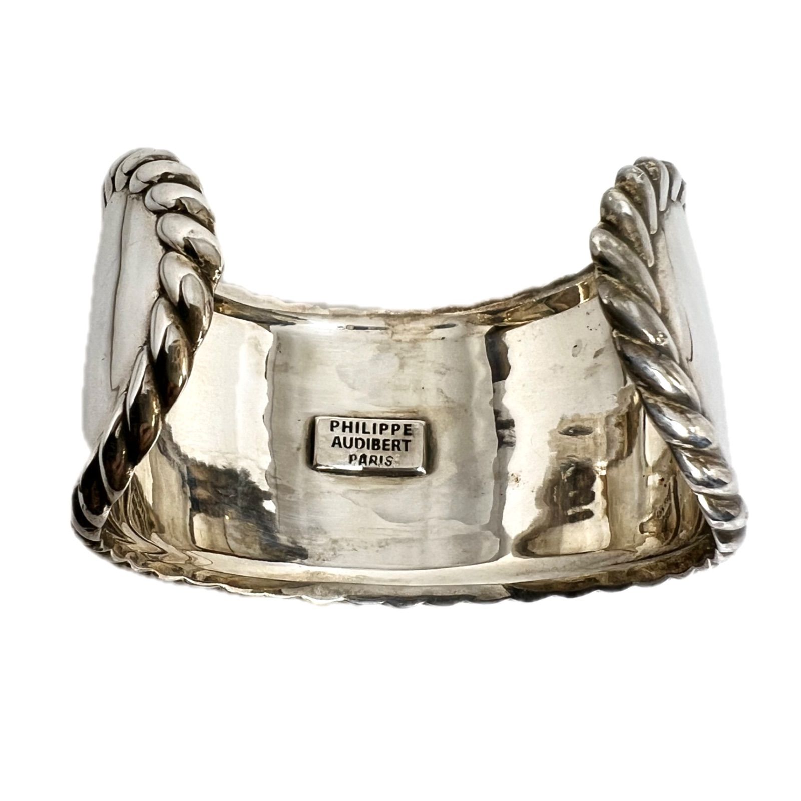PHILIPPE AUDIBERT Cesar rigid Bracelet ツイストデザイン