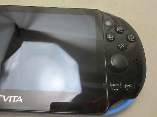 中古品 ゲーム PS Vita 本体 PCH-2000 ブルー/ブラック 動作品 充電器・8GBメモリースティック付き SONY PS VITA PCH-2000 Wi-Fiモデル 本体 すぐ遊べるセット 純正