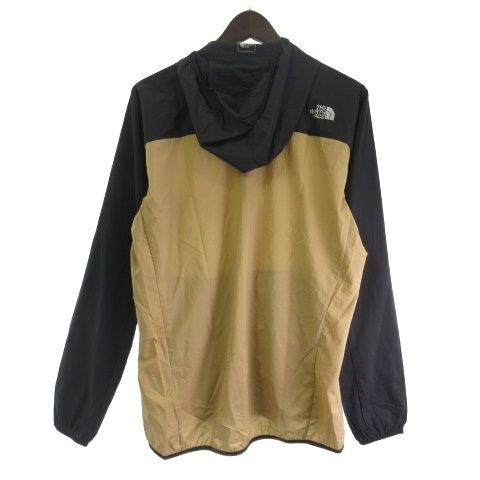 ザノースフェイス THE NORTH FACE NP71973 スワローテイルベントフーディ ジャケット ナイロン ベージュ ブラック L