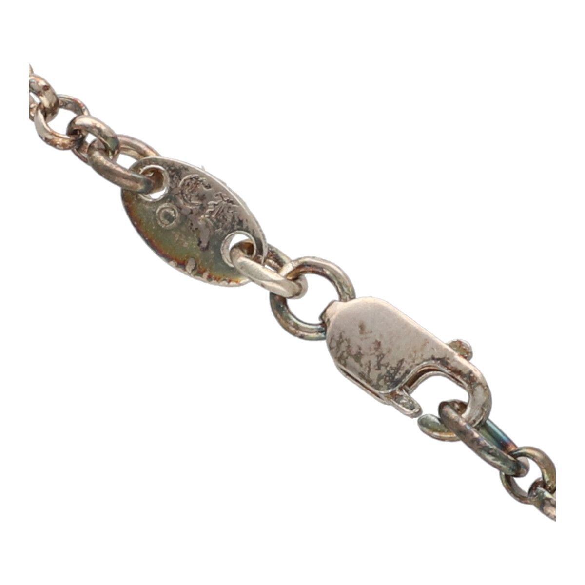 中古】 CHROME HEARTS クロムハーツ ロールチェーン 16inch SV925