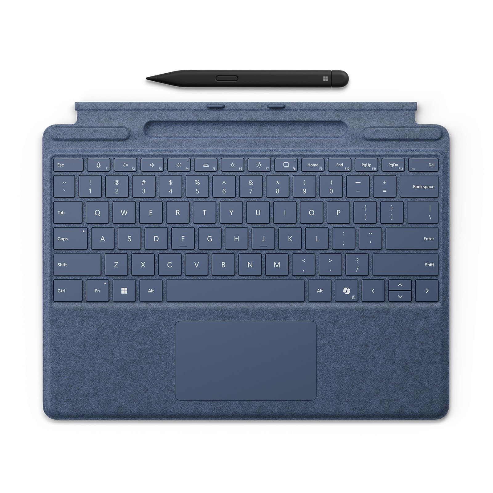 マイクロソフト Surface Pro キーボード ペン収納付き|スリム ペン付き | サファイア | 8X6-00209 サファイア