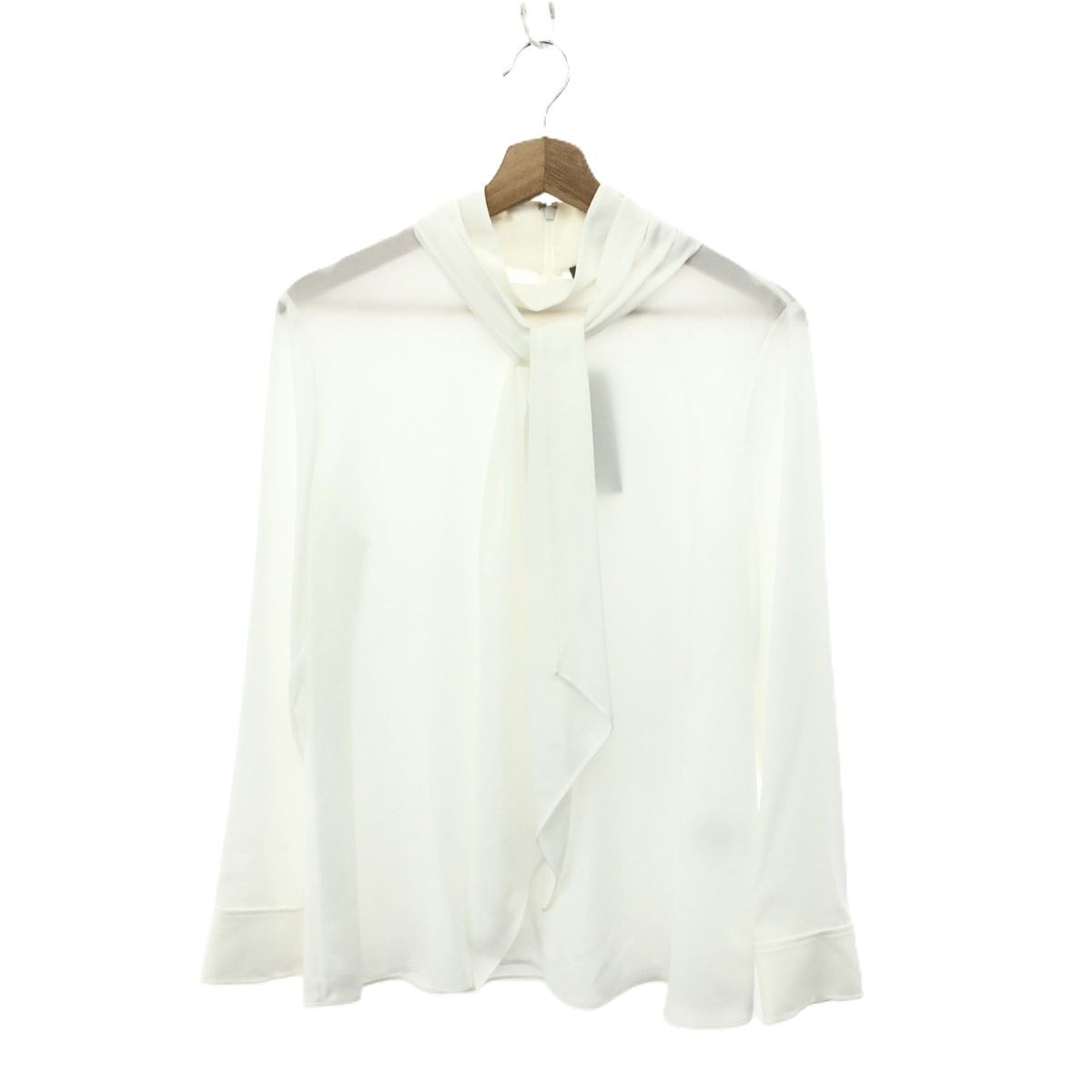 美品Theory luxe ボウタイブラウス MARVINEリボンとろみブラウス