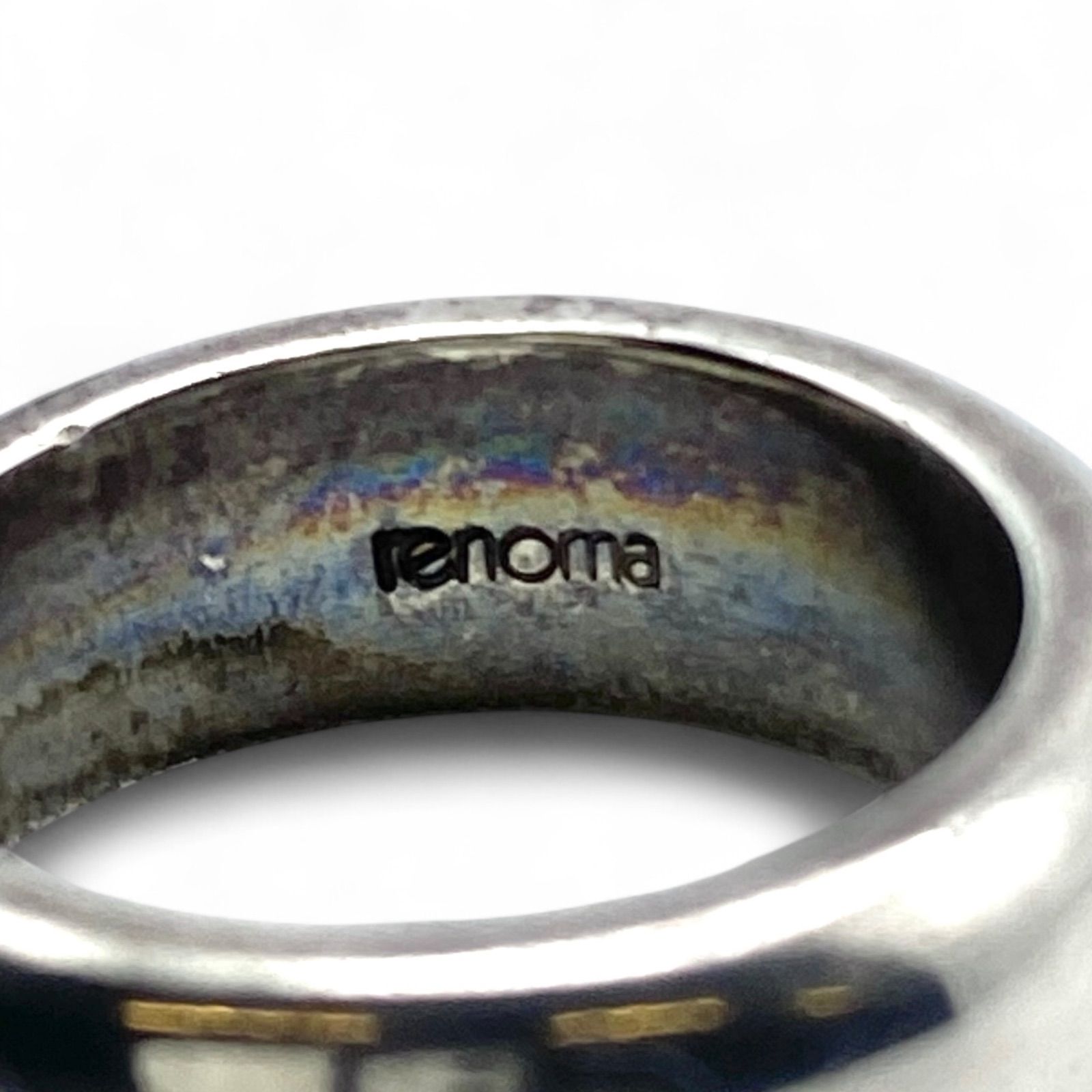 超希少】Renoma Silver 刻印 90s Vintage Ring シルバー リング 9号 