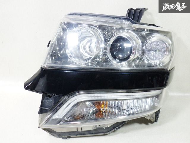 【即決あり】 N BOX JF1 / JF2 後期 純正 左 ハロゲン ヘッド ライト ユニット STANLEY P9911 / 33150-TYO-N11 打刻 L (B007777)