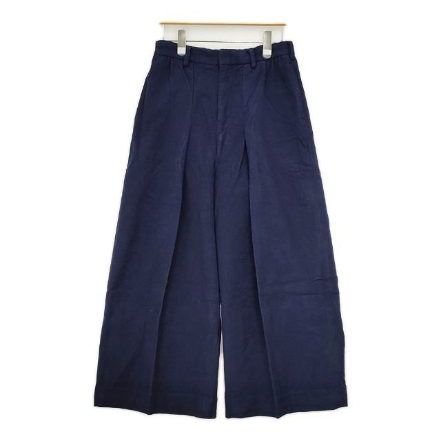45R|45rpm モールストレッチワイドPANTS 定価26400円 パンツ ネイビー レディース フォーティーファイブアールピーエム 5-1009T∞