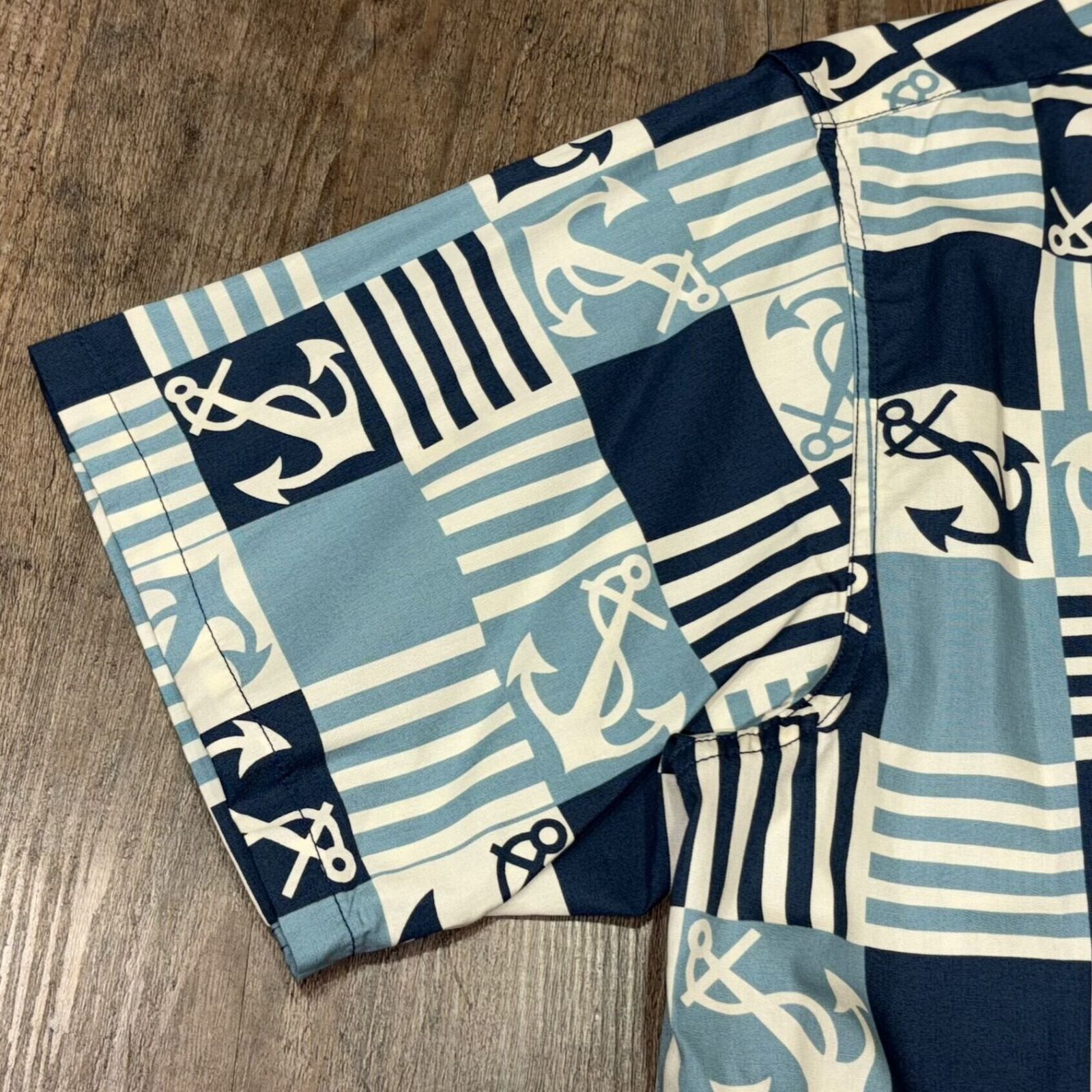 のりくん様【美品】サンサーフ アロハシャツ イカリ アンカー柄 ネイビー XS サンサーフ通販正規代理店 サンサーフならアメカジショップTOP