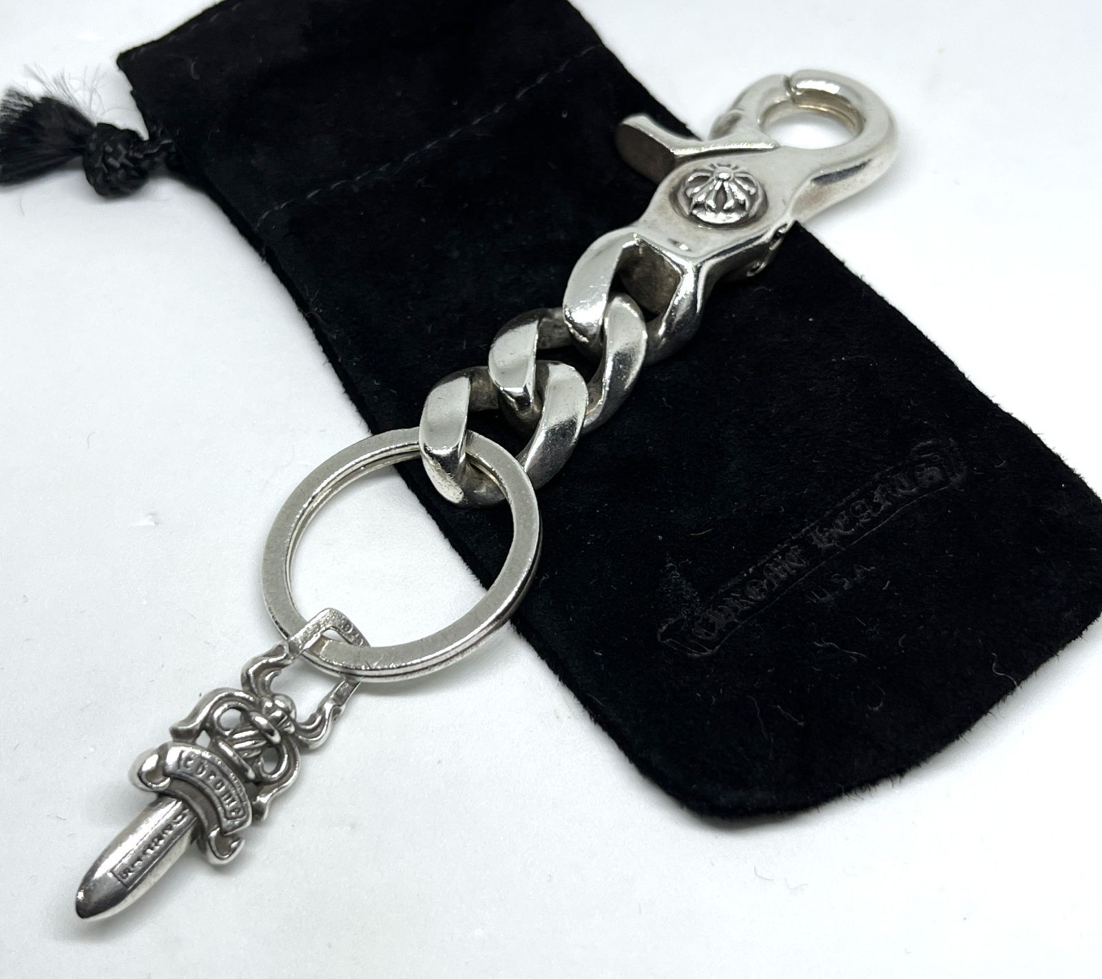 証明書付 CHROME HEARTS｜クロムハーツ CLP CHN CLASSIC-S ショート クラシック キーチェーン