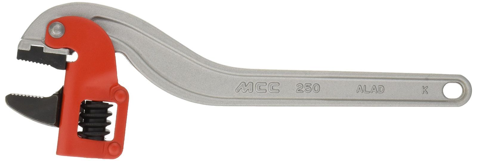 アルミ白 エンビ被覆管用DA コーナーレンチ 250 MCC CWVDA