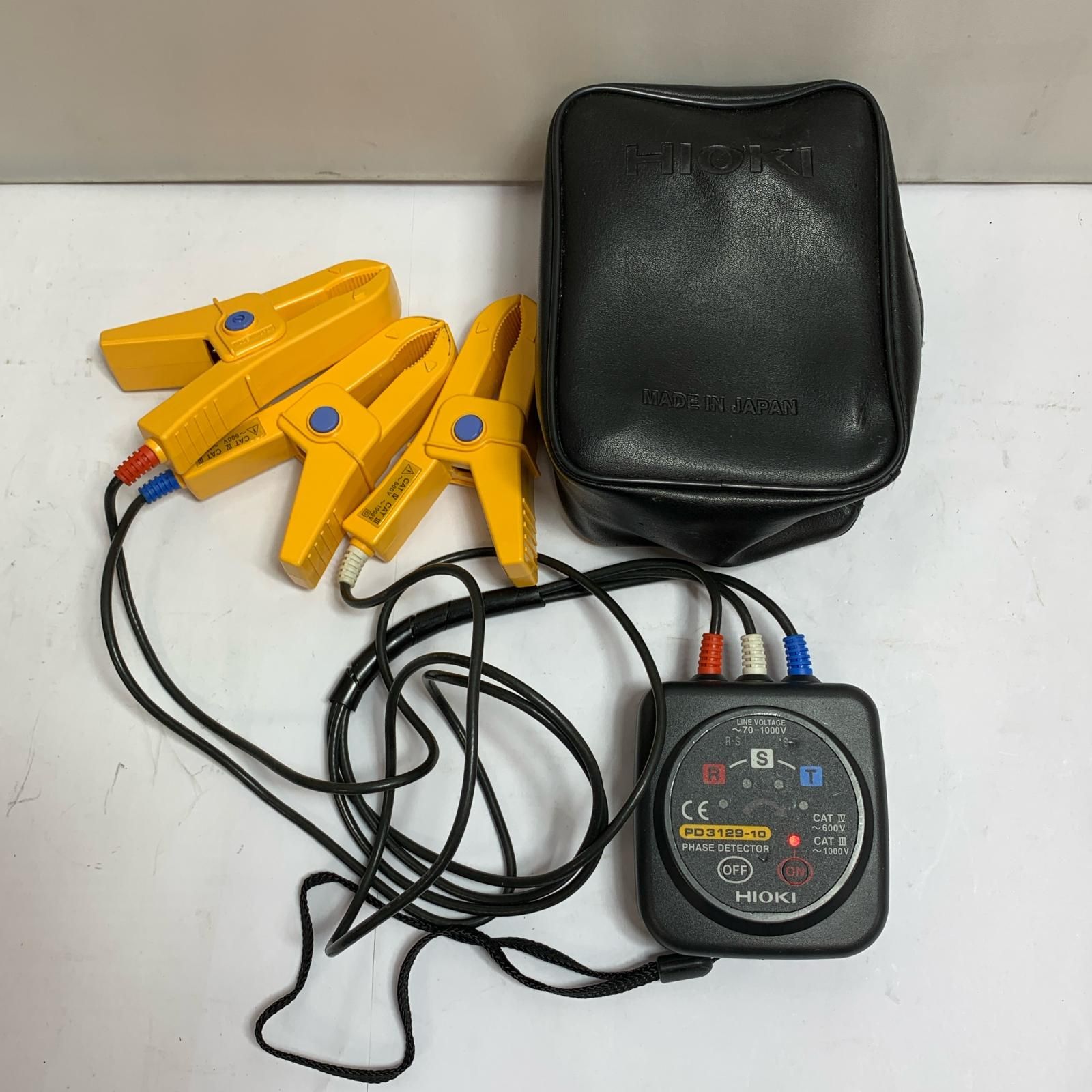 ♭♭HIOKI 検相器 通電のみ PD3129-10