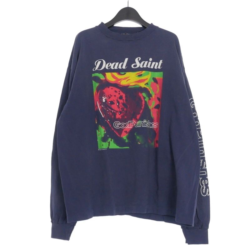 SAINT MICHAEL/セント マイケル/LS TEE/SAINT RACING/WHT | ROYAL FLASH ( ロイヤルフラッシュ )  | US ONLINE STORE（US オンラインストア）
