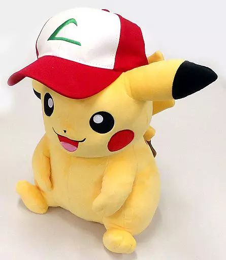 ぬいぐるみ　ぼうしをかぶったピカチュウ ぬいぐるみ 「劇場版ポケットモンスター キミにきめた!」 ポケモンセンター限定 ぬいぐるみ ぼうしをかぶったピカチュウ ぬいぐるみ 「劇場版