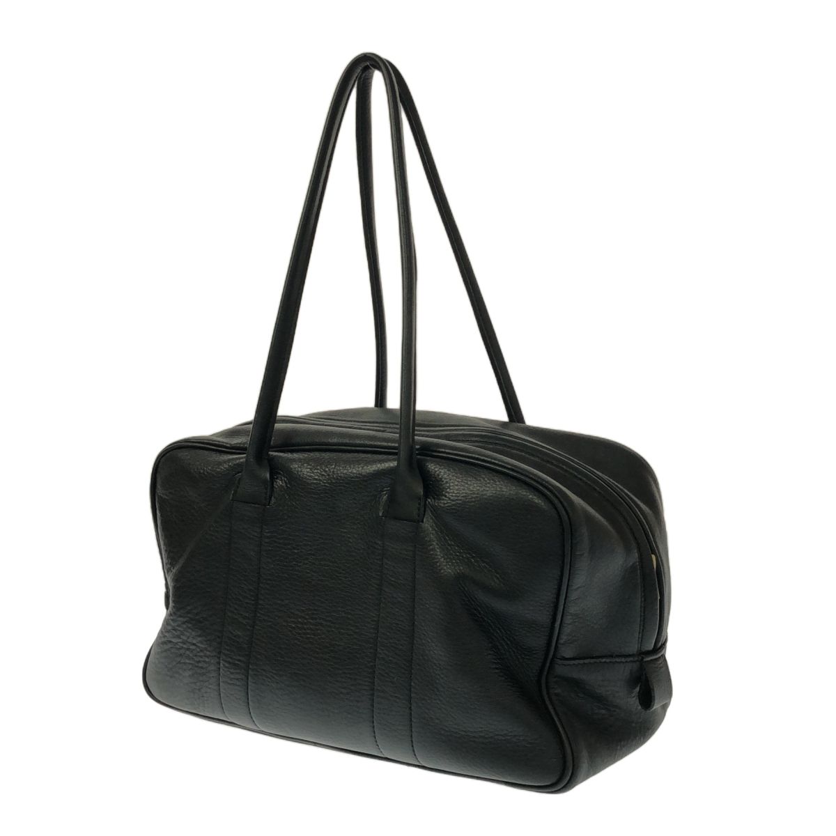 レアジェム raregem ボストンバッグ ショルダーバッグ ブラック 本革