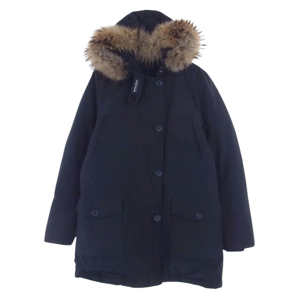 WOOLRICH フード付きダウンジャケット ネイビー WOOLRICH・アウター