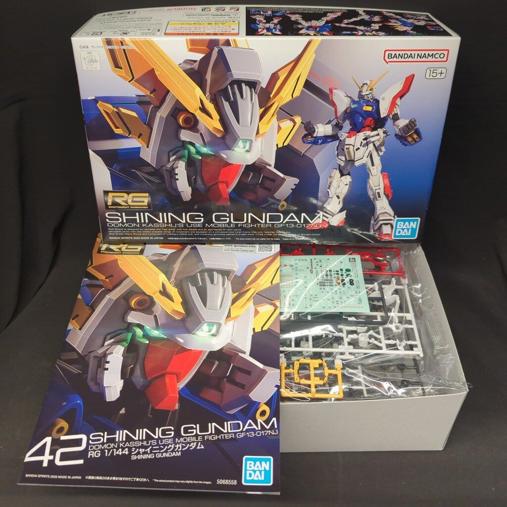 RG シャイニングガンダム BANDAI SPRITS RG 1/144 機動武闘伝Gガンダム シャイニング