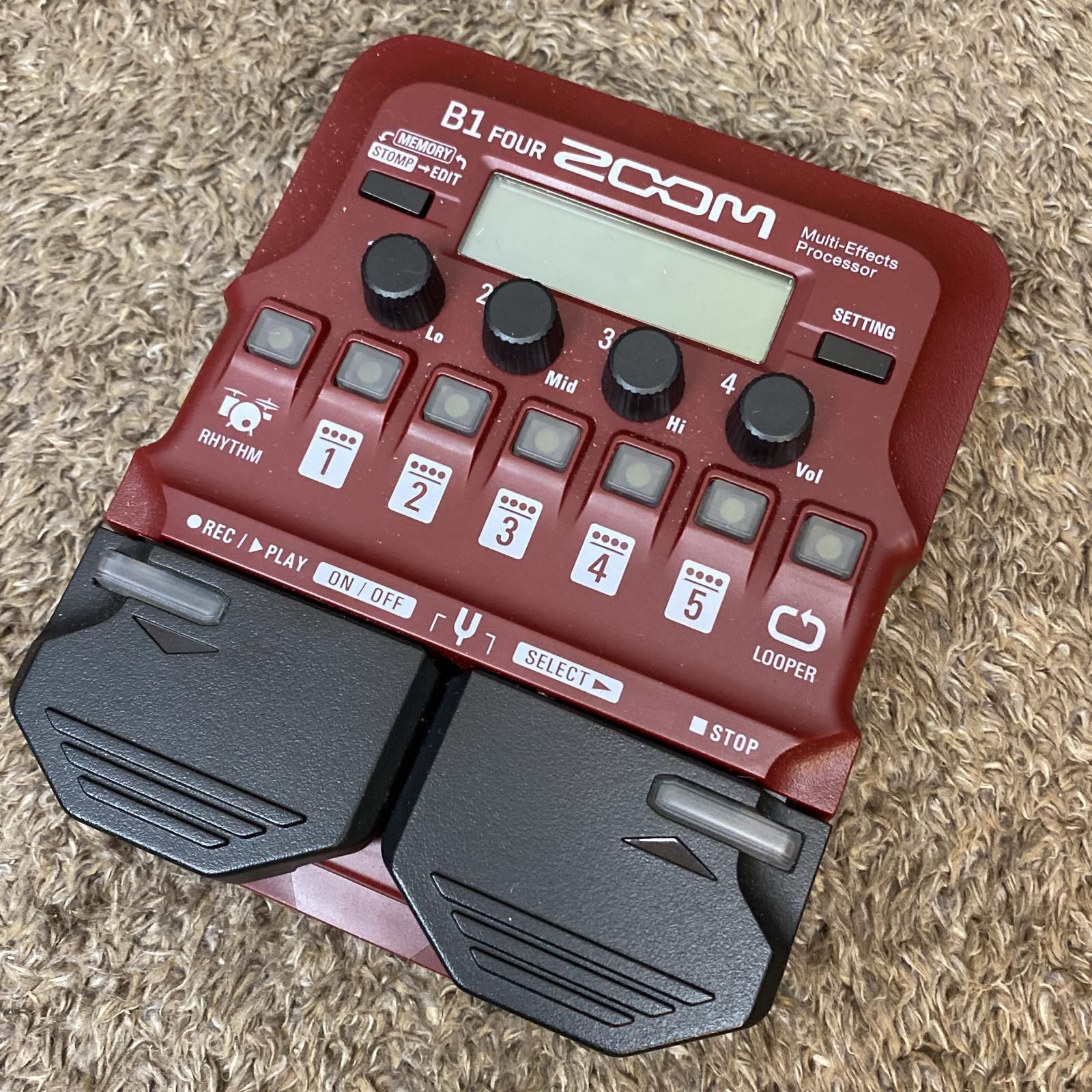 尾張小牧店 楽器 ZOOM | ズーム エフェクター B1 FOUR Multi-Effects Processor 472