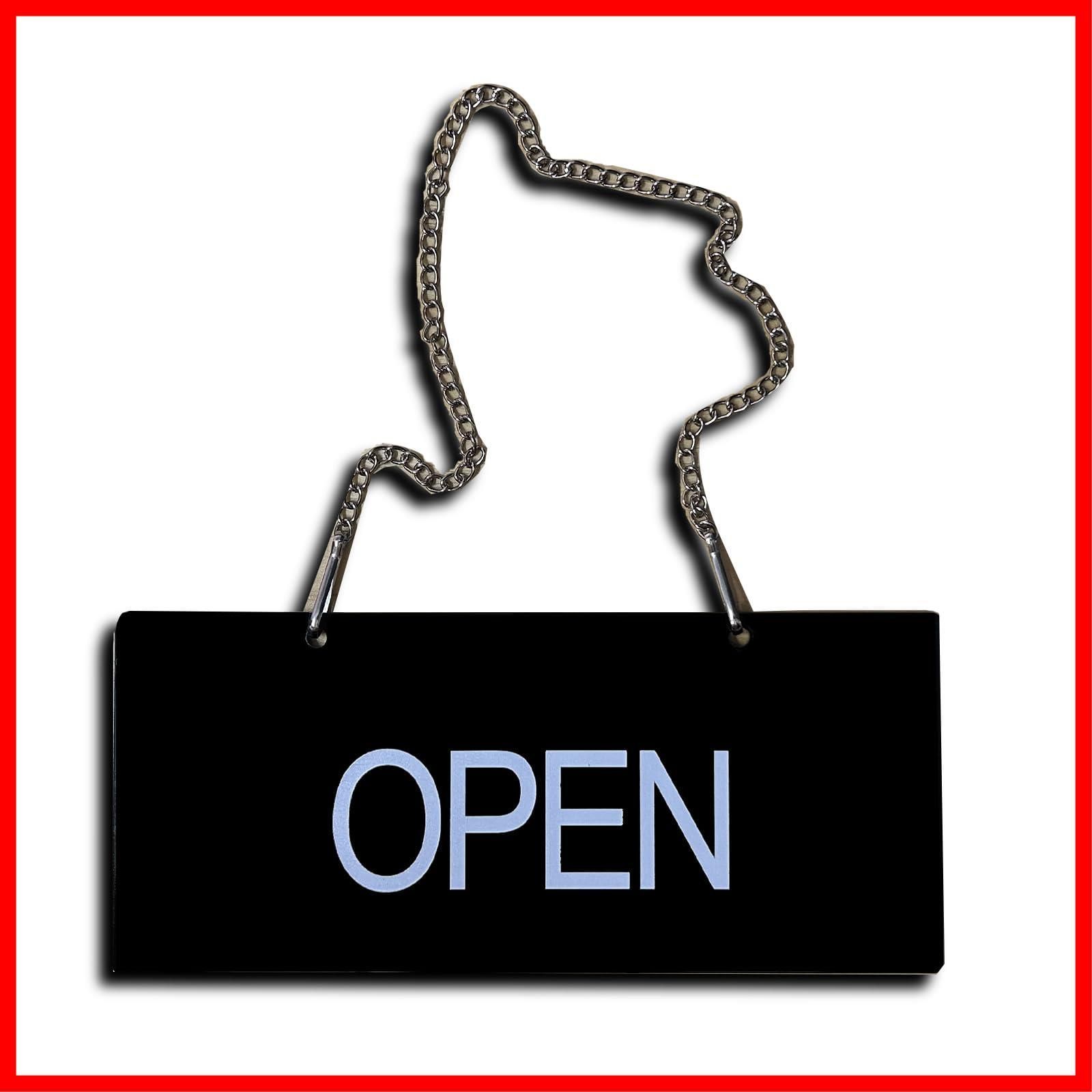open close 札 オープンクローズ看板 プレート アクリル製 Seagron (23