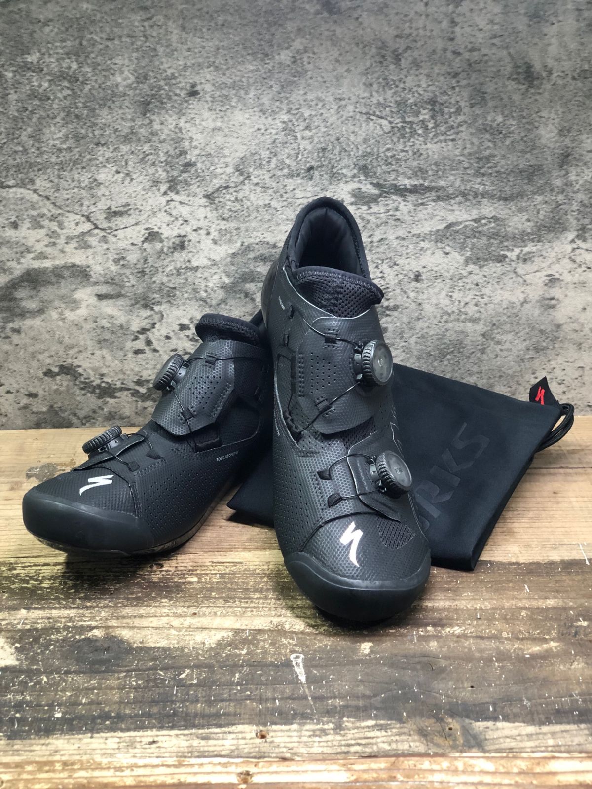 IW620 スペシャライズド SPECIALIZED S-WORKS アレス Ares Road Shoes ビンディングシューズ BOA SPD-SL EU43 黒