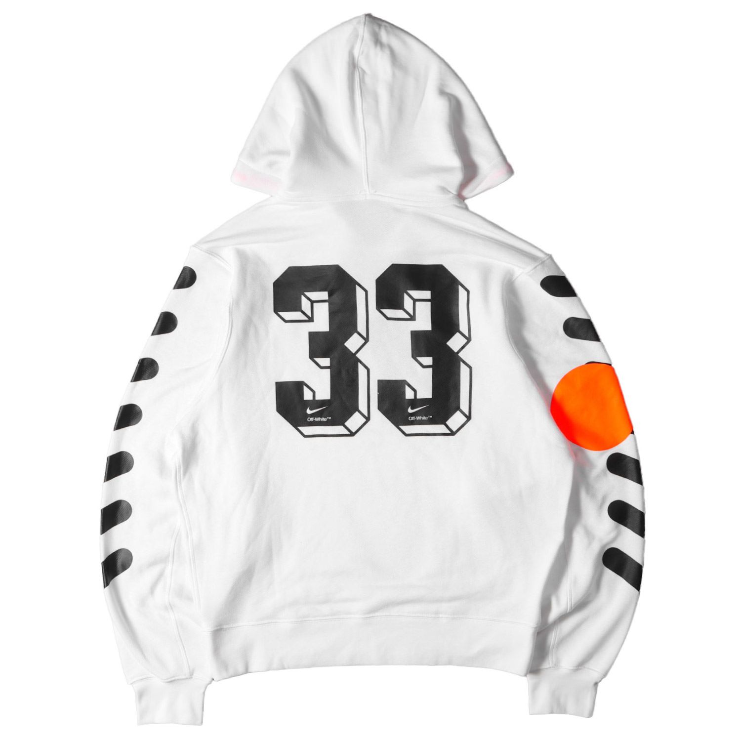 美品 OFF-WHITE オフホワイト パーカー:S NIKE NikeLab ブランドロゴ