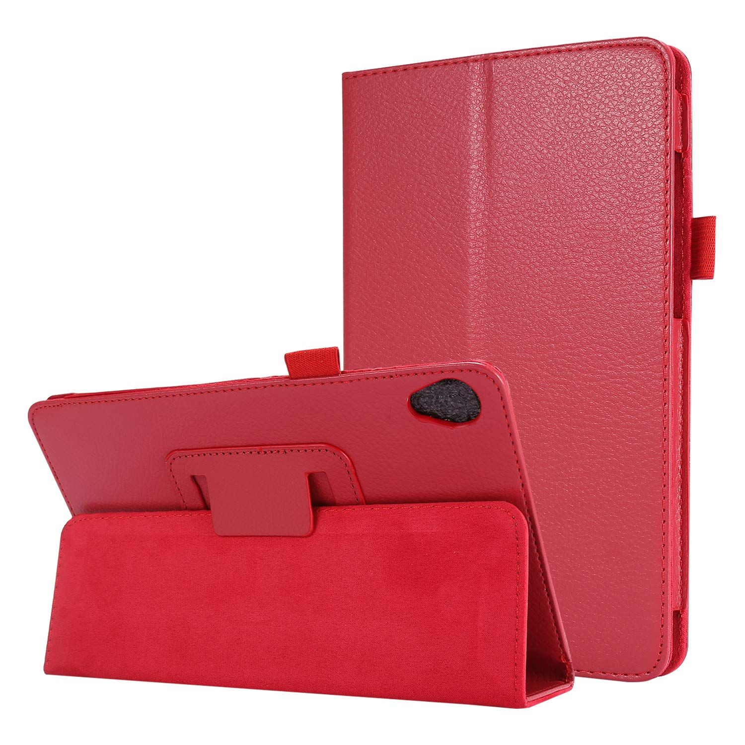 新品 Beststartjp NEC LAVIE T8 T0875/CAS PC-T0875CAS / T0855/CAS PC-T0855CAS 8インチ ケース カバー スタンド機能付き 軽量型 横開き PUレザー TPU 衝撃吸収 保護フィルム付き