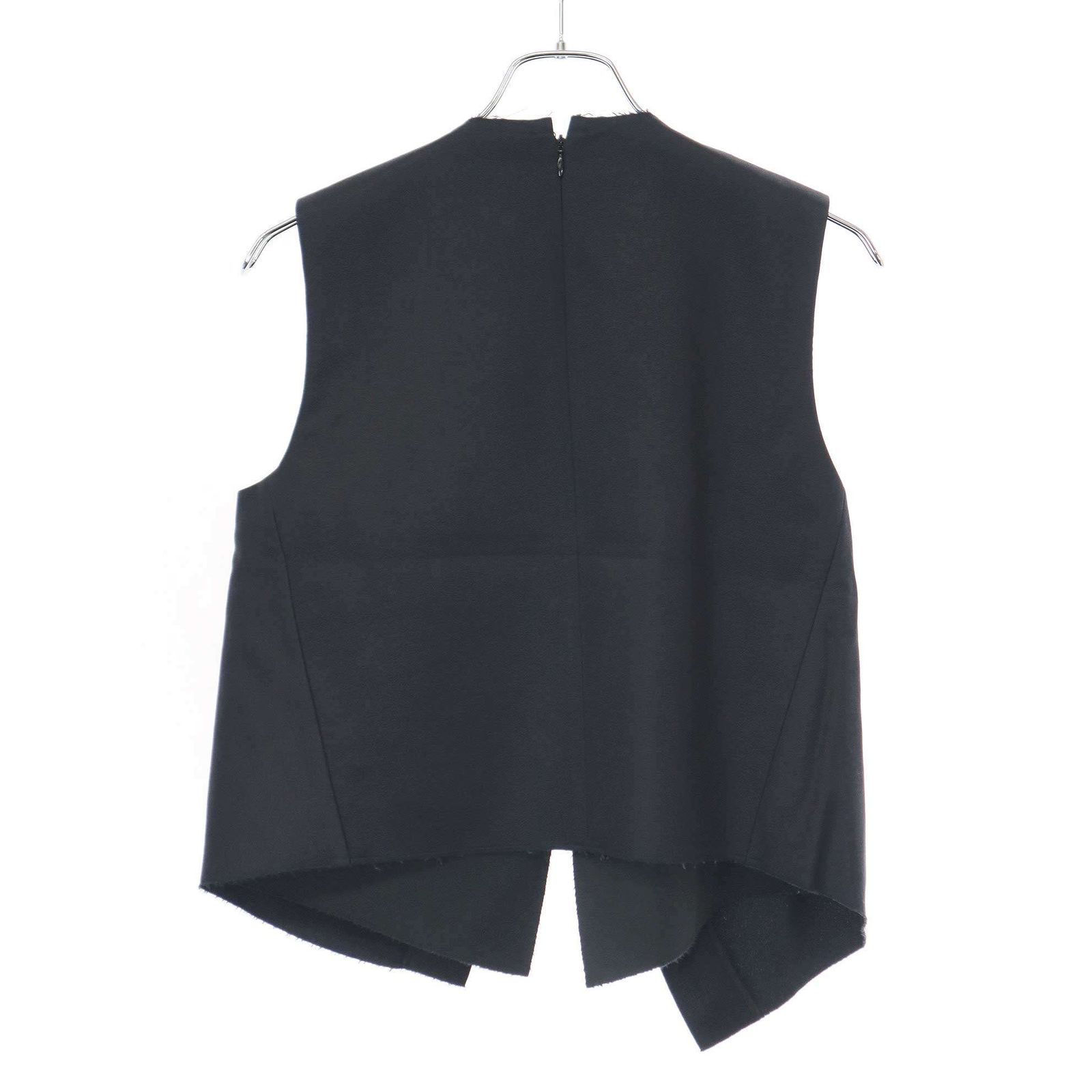 CELINE セリーヌ by Phoebe Philo ツイストノットクロップドベストトップス 2 0 S 31 4634 ネイビー 38