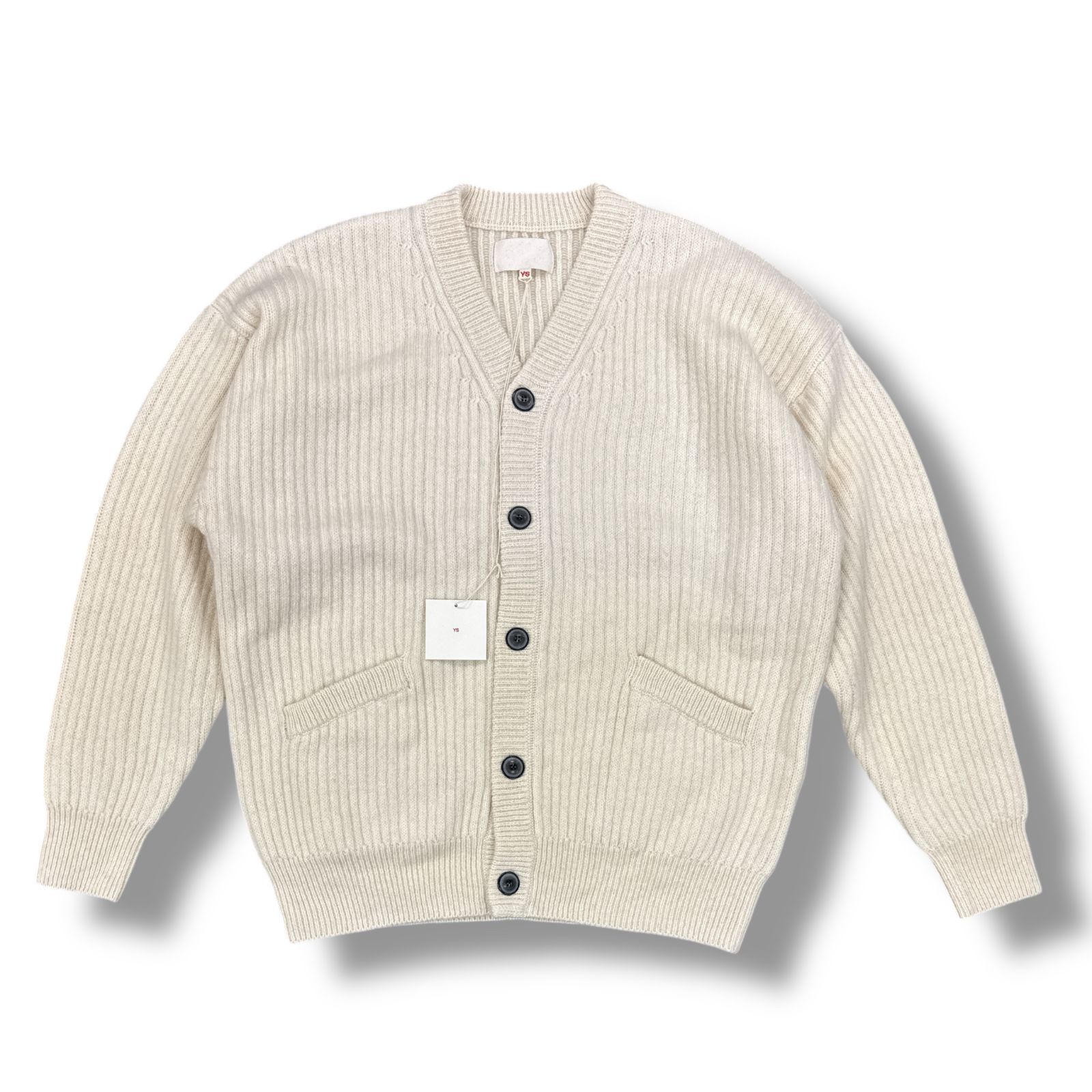 参考上代46200円 未使用品 YOKO SAKAMOTO 23AW YAK KNIT CARDIGAN ヤク