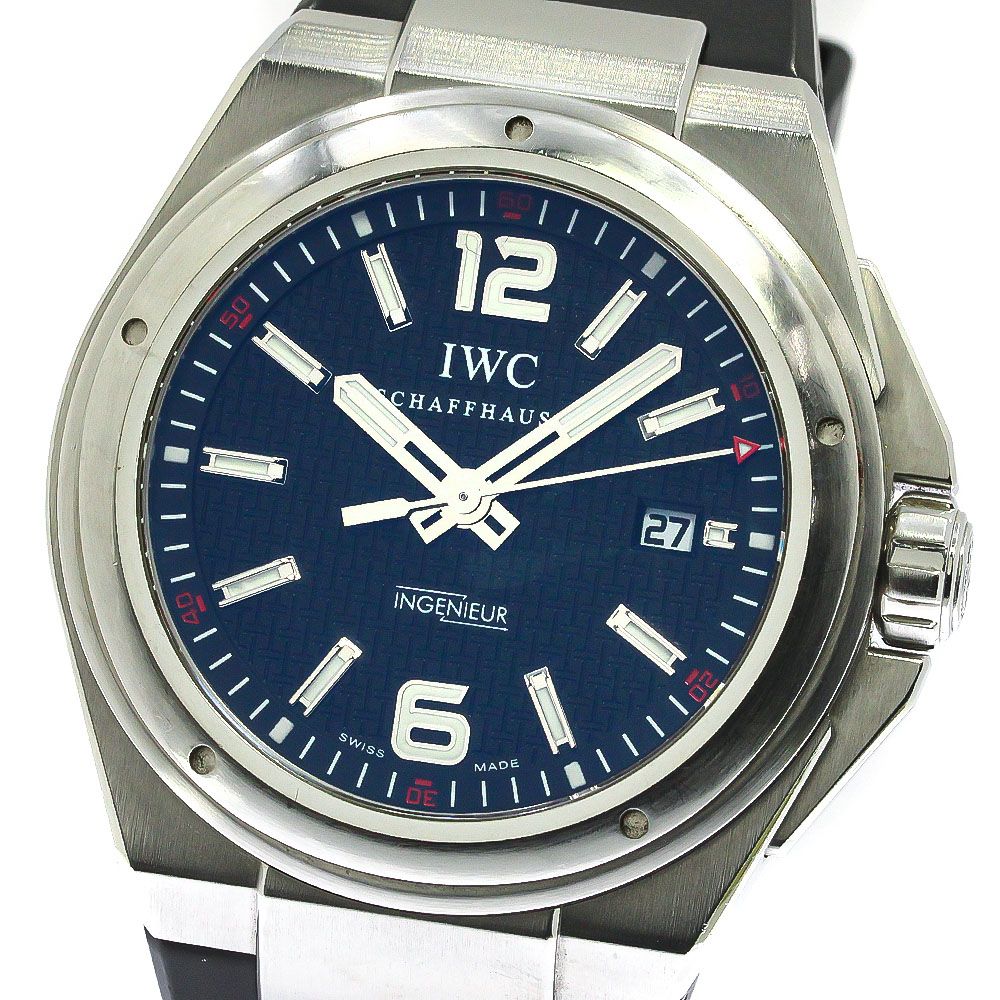 IWC IWC SCHAFFHAUSEN IW323601 インヂュニア デイト 自動巻き メンズ保証書付き_772986