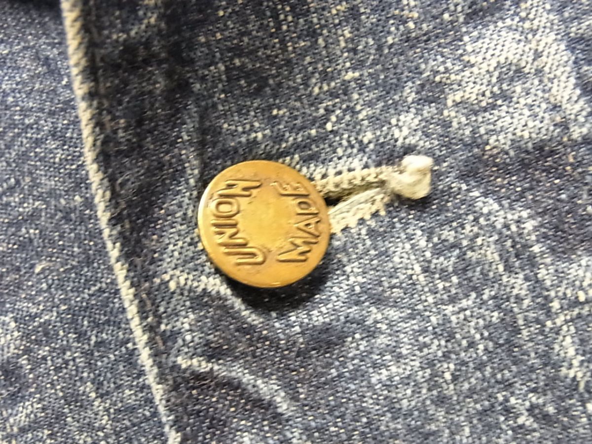 カバーオール デニムジャケット