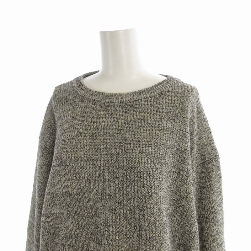 イエナ IENA リネンコットンシルク畦プルオーバー ニット
