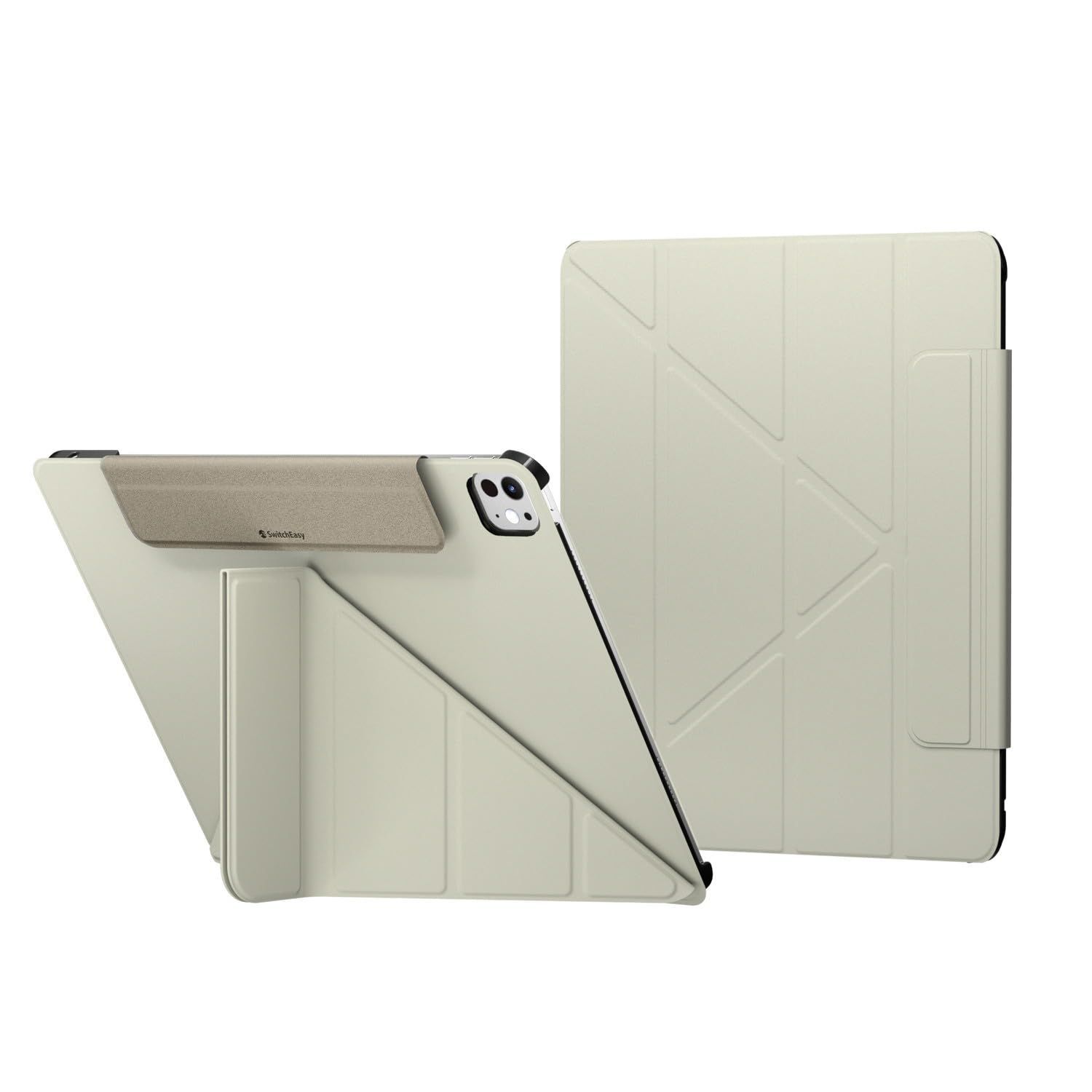 SwitchEasy iPad Pro13インチ 2025 対応 ケース 衝撃 傷 保護 軽量 薄型 4WAY 手帳型 スタンド 合皮 カバー iPad Pro 13インチ アイパッドプロ 13 M4 対応 Origami 2025 スターラ