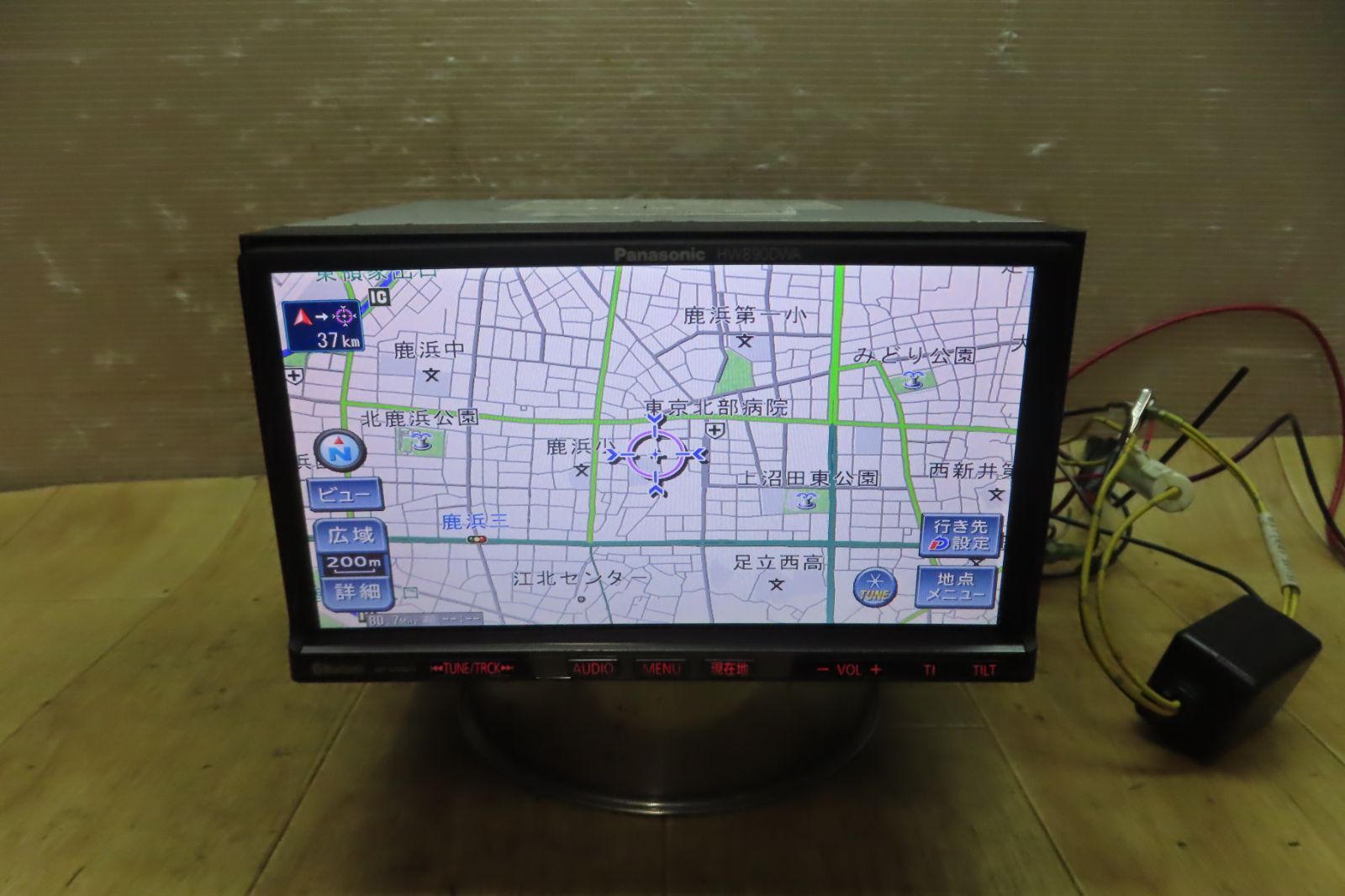 パナソニック ストラーダ CN-H510WD CD/DVD/Bluetooth パナソニック ストラーダ CN-H510WD CD/DVD/Bluetooth HDDナビ