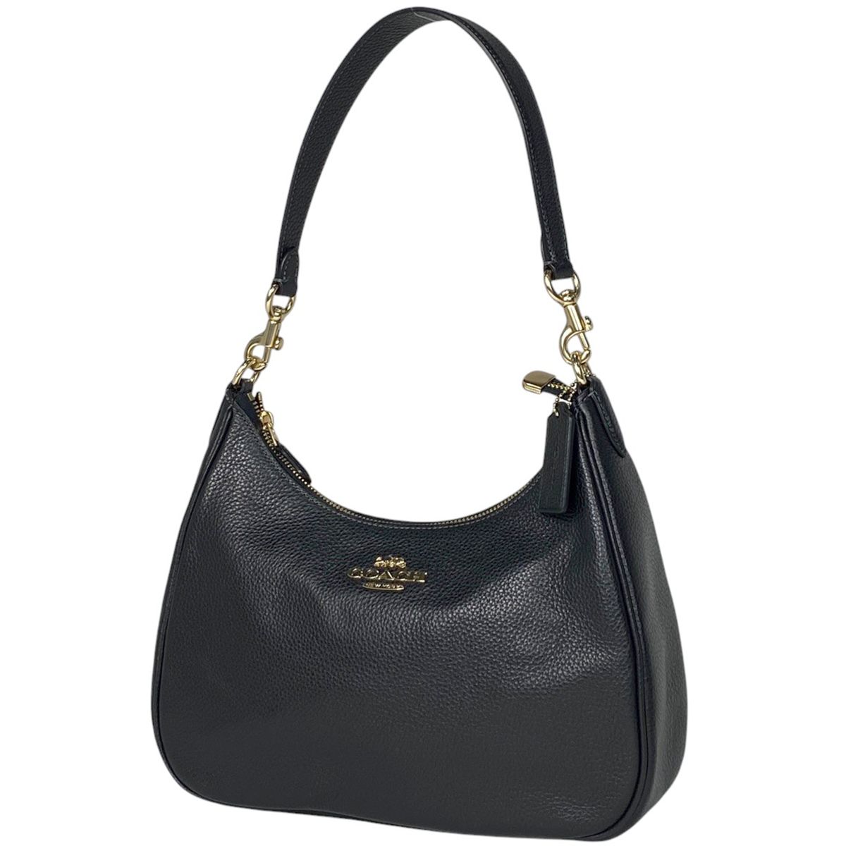 コーチ COACH ロゴ ハンドバッグ 2WAY ショルダーバッグ ハンドバッグ レザー ブラック CJ517 レディース